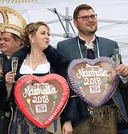 Narrhalla Prinzenpaar 2018  Prinzessin Janina I. (Homann) und Prinz Sebastian I. (Kriesel)  (©Foto: Martin Schmitz)